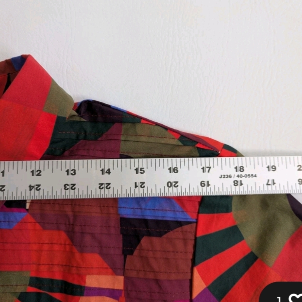 FARM Rio Multicolor Graphic Patchwork Blazer Jacket - Picture 6 of 11